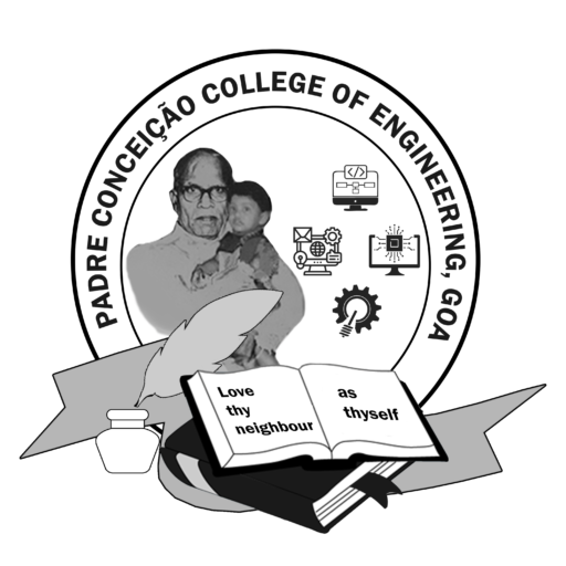 University seal with traditional academic design and red color palette